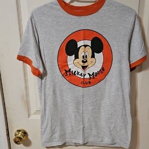 Disney 100 Logo Tee With Mickey Mouse Graphic